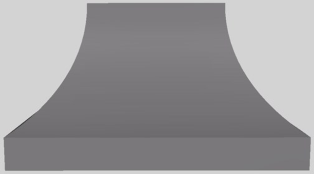 Vent-A-Hood® Designer Series 54" Gunsmoke Wall Mounted Range Hood-0