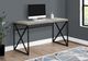 Monarch Specialties Inc. Grey Reclaimed Wood 48" Computer Desk-0