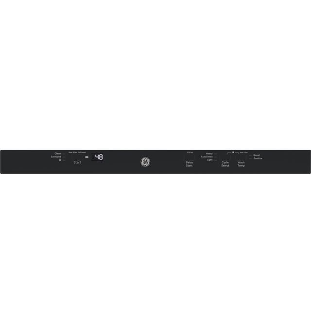 GE® 24" Black Built-In Dishwasher-4