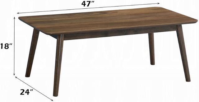 ACME Furniture Lamonte Walnut Coffee Table-2