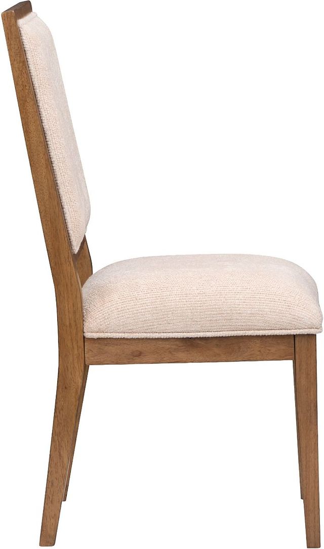 Magnussen Home® Marcel 2-Piece Beige/Harvest Brown Dining Side Chair Set with Upholstered Seat and Back-2