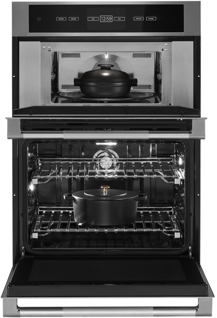 JennAir Built-In Double Electric Convection Wall Oven with Microwave
