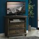 Elements International McCabe Smokey Gray Oak Media Chest-2