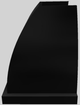 Vent-A-Hood® Designer Series 36" Black Wall Mounted Range Hood-1
