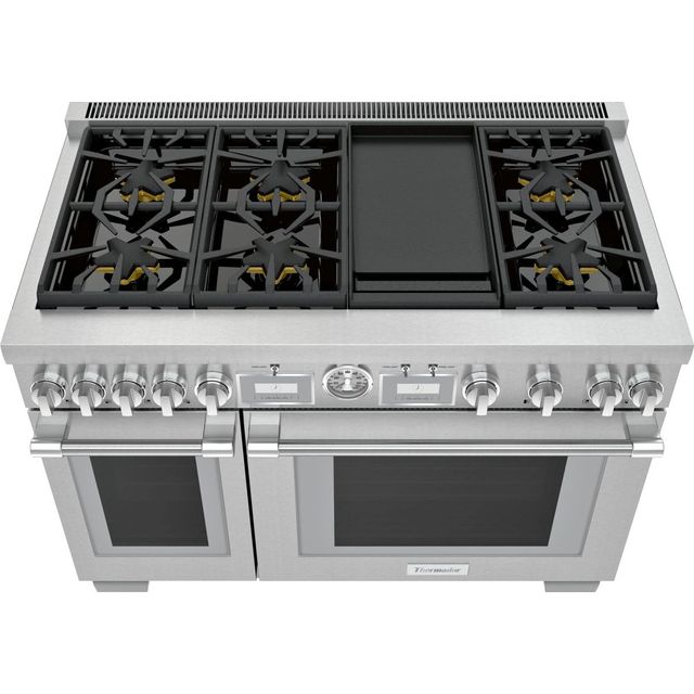 Thermador® Pro Grand® 48" Stainless Steel Pro Style Natural Gas Range-1