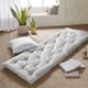 Olliix by Intelligent Design Edelia Grey Polyester Chenille Lounge Floor Pillow Cushion-3