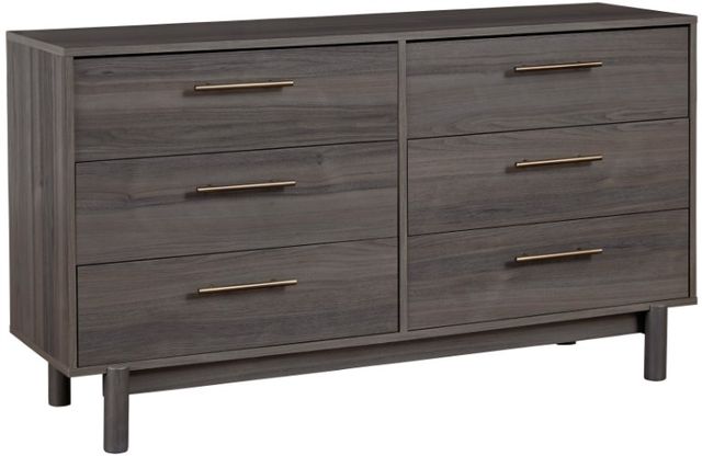 Signature Design by Ashley® Brymont 4-Piece Dark Gray Full Youth Platform Bedroom Set-2