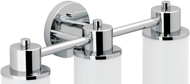 Moen® Iso™ Chrome Three Globe Bath Light-1