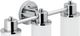 Moen® Iso™ Chrome Three Globe Bath Light-1