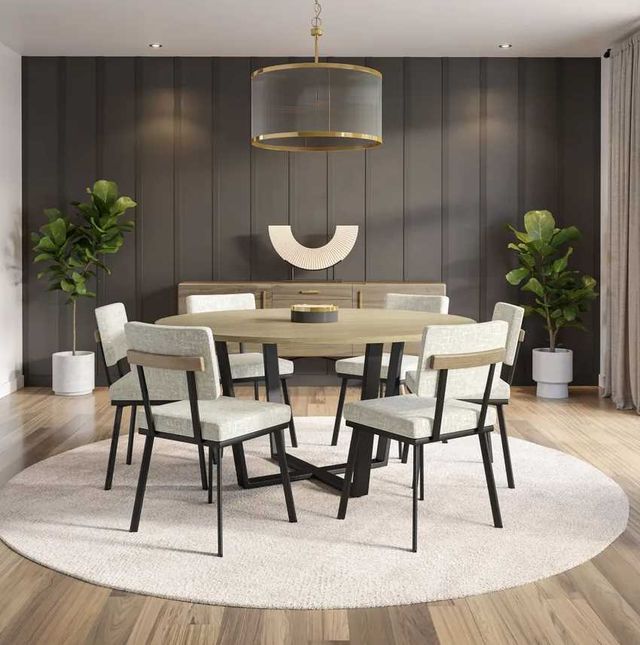 Amisco Customizable Wesley Dining Side Chair-1