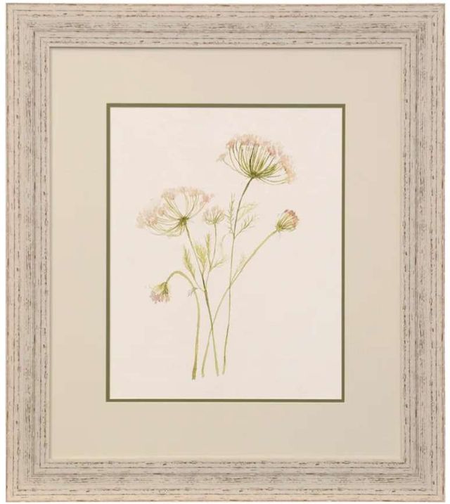 StyleCraft Blush Lace Beige/Light Green/Light Orange Wall Art-0