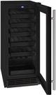 U-Line® 3.0 Cu. Ft. Black Wine Cooler-0
