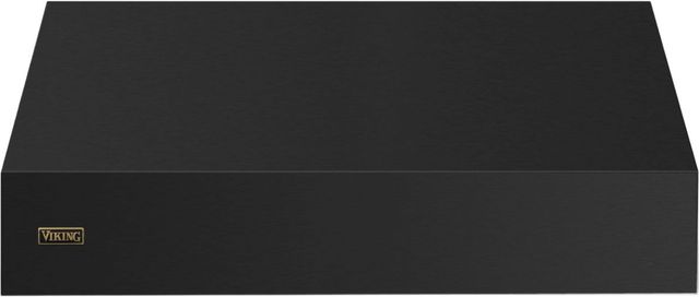 Viking 5 Series 48" Cast Black Mounted Range Hood with Brushed Brass Trim-0