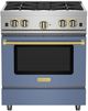 BlueStar® Culinary RCS Series 30" Color Match Pro Style Liquid Propane Gas Range-0