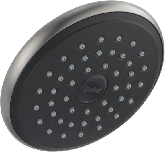 Delta Universal Showering Components Stainless Raincan Single-Setting Shower Head-0
