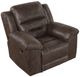 Homelegance® Hazen Dark Brown Rocker Manual Recliner-3