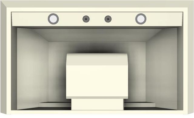 Vent-A-Hood® 36" Biscuit Euro Style Wall Mounted Range Hood-2