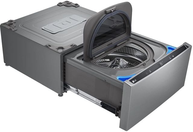 LG SideKick™ 1.0 Cu. Ft. Graphite Steel Pedestal Washer-7