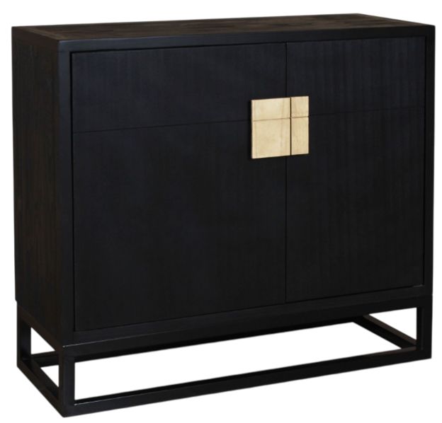 Horizon Home® Bono Mate Black Curio