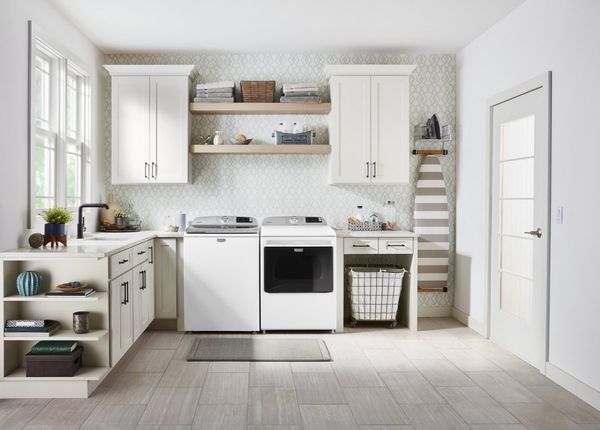 Maytag 7.4 Cu. Ft. White Front Load Electric Dryer