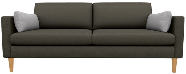 Best® Home Furnishings Customizable Trafton Sofa with Honey Birch Legs-1