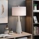 Stylecraft Cigala Silver/Gray/White Table Lamp-4
