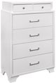 Global Furniture USA Jordyn White Chest-0