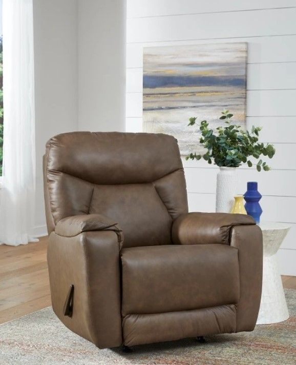 Southern Motion™ Customizable Conrad Wall Hugger Power Recliner with Headrest and Next Level-1
