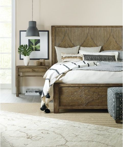 Hooker® Furniture Sundance Cliffside King Panel Bed-1