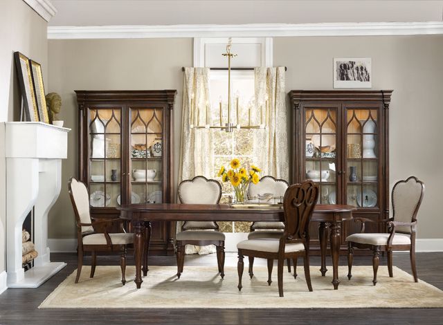Hooker® Furniture Leesburg Mahogany Display Cabinet-1