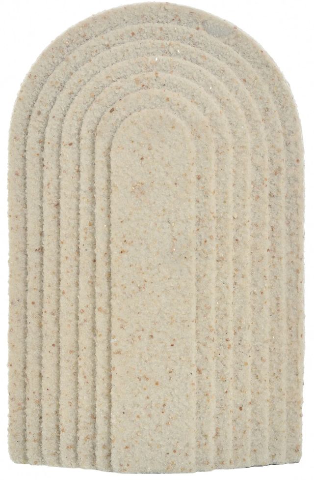 Stylecraft Modern Light Gray Curve Sculpture-0