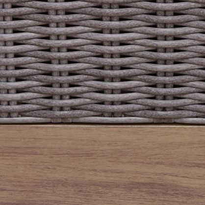 Signature Design by Ashley® Harmony Headlands Gray/Natural Fabric/Wooden Outdoor Sofa-4