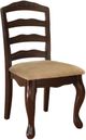 Furniture of America® Townsville 2-Piece Dark Walnut Side Chair Set-0