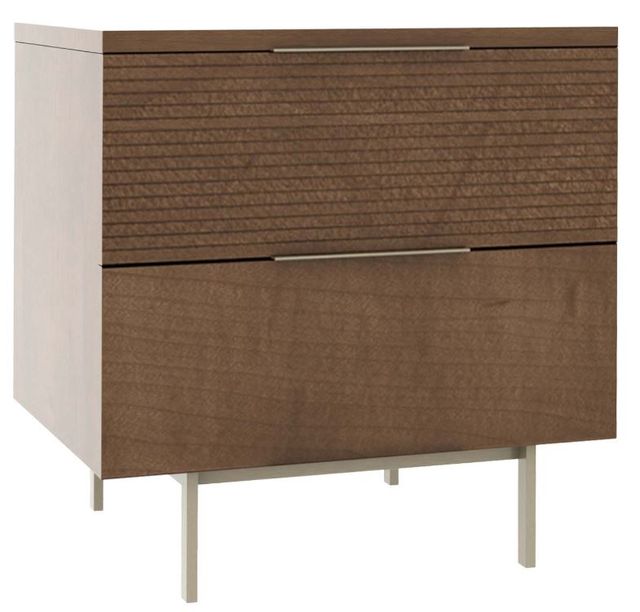 Country View Woodworking Customizable Urban Expressions 24" 2-Drawer Nightstand-0