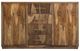 International Furniture Direct Balam Stained Brown Buffet-3