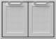 Hestan® Professional 30" Stainless Steel Outdoor Double Access Door-0