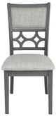 New Classic® Home Furnishings Mitchell 5-Piece Gray Dining Set-4