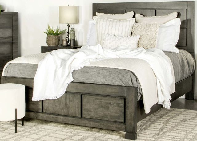 Coaster® Lorenzo 5-Piece Dark Gray Panel Bedroom Set-1