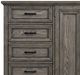 Intercon Forge Wire Brushed Steel Gray Gentleman's Chest-2