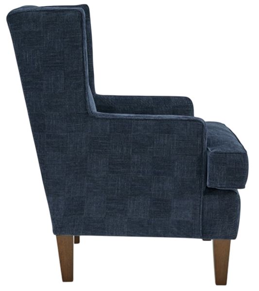 Best® Home Furnishings Customizable Field & Stream Home Sterling Wing Back Chair with Dark Walnut Legs-2