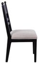 Signature Design by Ashley® Chadworth Black Upholstered Side Chair-3