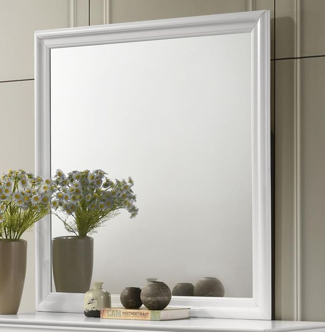 Coaster® Louis Philippe White Dresser Mirror-3