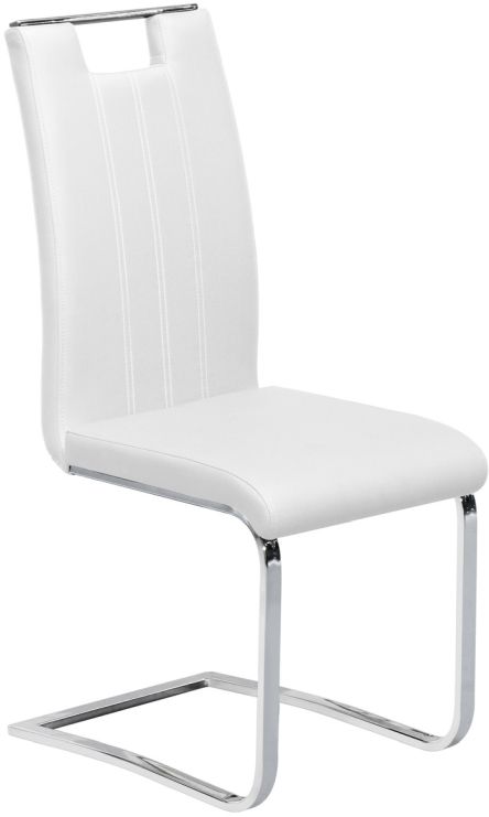 Mazin Furniture Standa 5-Piece White Dining Set-3