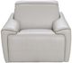 Futura Leather Espresso/Myrtle Beige Power Recliner-2