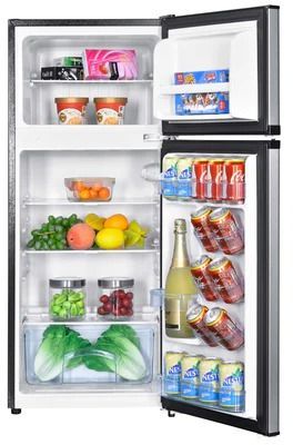 Avanti® 19" 4.5 Cu. Ft. Stainless Steel Compact Top Freezer Refrigerator-3