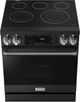 Thor Kitchen® Gordon Ramsay Series 30" Matte Black Pro Style Electric Range-1