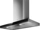 Elica Techne Series Mezzano 30" Stainless Steel Wall Mounted Range Hood with Black Glass Trim-0