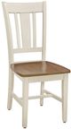 John Thomas Furniture® Dining Essentials San Remo Hickory/Shell Side Chair-0