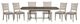 Liberty Furniture Farmhouse Reimagined 7-Piece Antique White/Chestnut Optional Trestle Dining Table Set-0