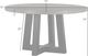 Armen Living Chester Concerete Top Dining Table with Black Base -2